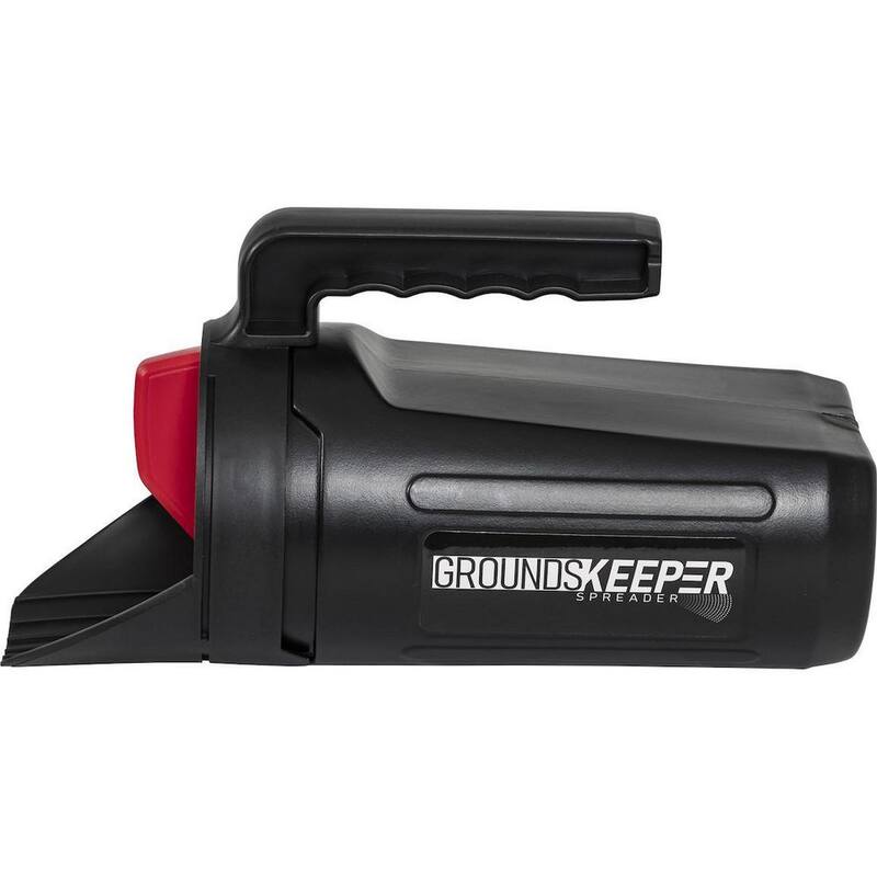 Buyers Products Company Grounds Keeper Hand Scoop Spreader Shaker for Salt Seed and Fertilizer - 9031125