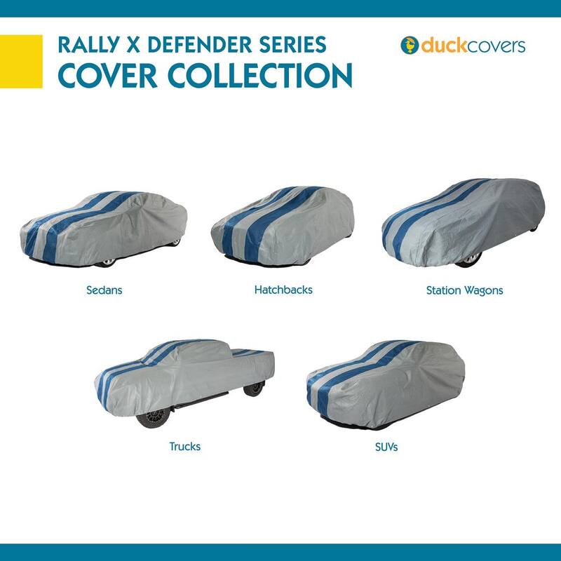 Duck Covers Rally X Defender 216 in. L x 70 in. W x 60 in. H Station Wagon Car Cover - A4SW216
