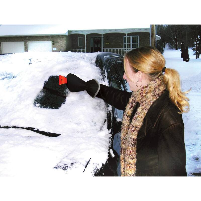 Emsco Bigfoot Series Car Ice Scraper with Waterproof Glove - 1705-1
