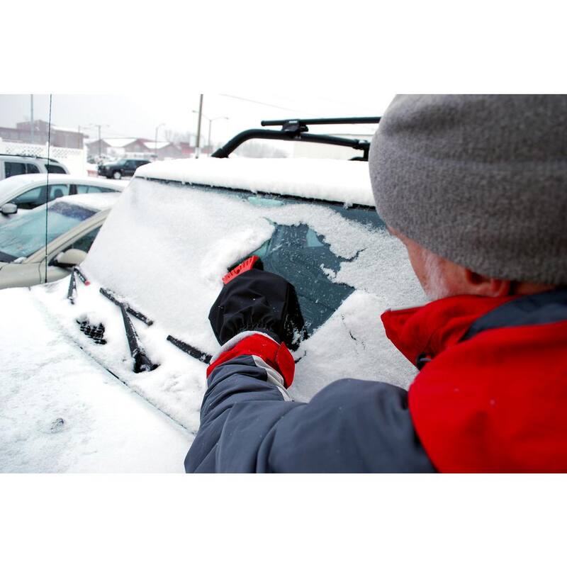 Emsco Bigfoot Series Car Ice Scraper with Waterproof Glove - 1705-1
