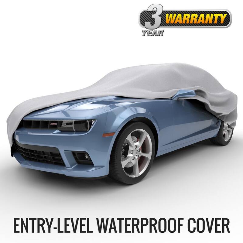 Budge Rain Barrier 228 in. x 60 in. x 51 in. Size 4 Car Cover - RB-4
