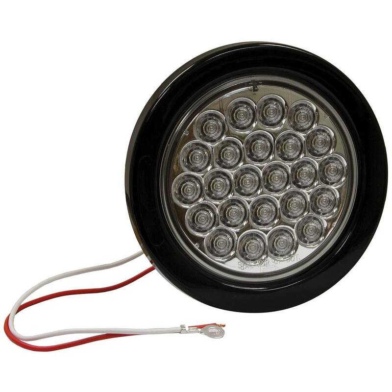 Buyers Products Company 4 Inch Round Backup Light Kit - 5624324