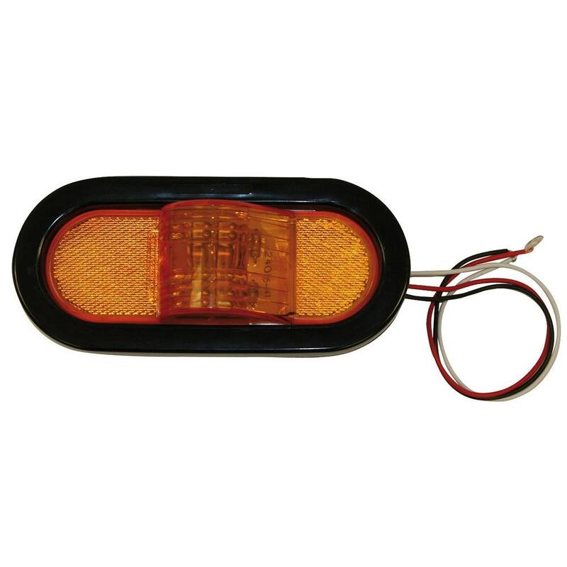 Buyers Products Company 6 in. Mid-Turn Signal-Side Marker Light - 5626209