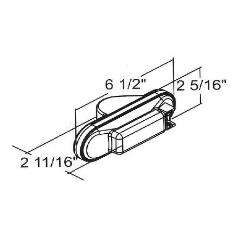Buyers Products Company 6 in. Mid-Turn Signal-Side Marker Light - 5626209