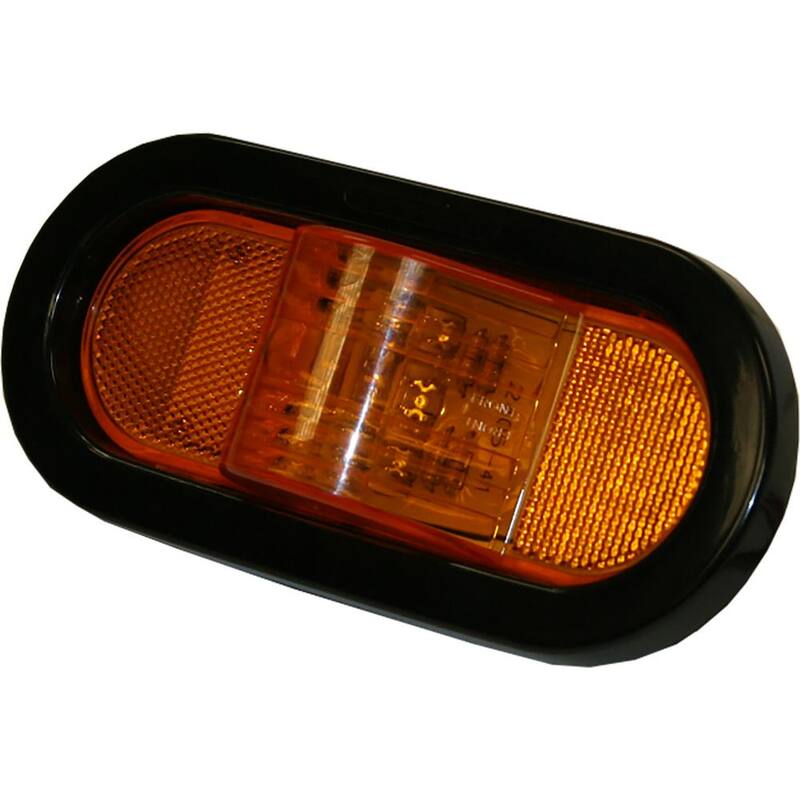 Buyers Products Company 6 in. Mid-Turn Signal-Side Marker Light - 5626209