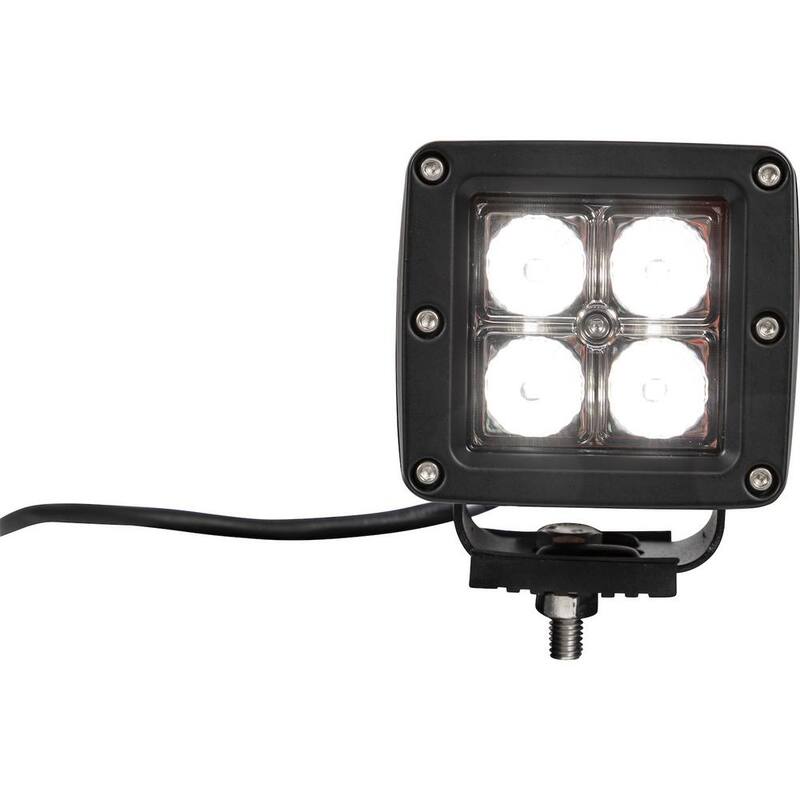 Buyers Products Company 3 in. W Truck Offroad UTV ATV Mounted LED Flood Work Light - 1492227