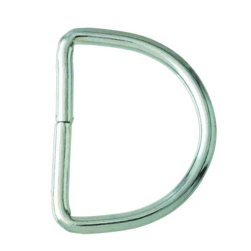 Everbilt 1-1/8 in. Zinc-Plated D-Ring - 811178