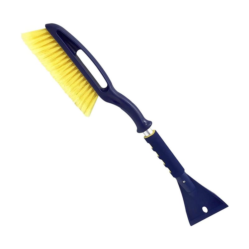 Michelin Heavy Duty 25 in. Snow Brush with Ice Scraper, Ergonomic Dual Handle Design - 19150-9