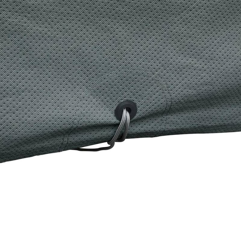 Classic Accessories Duck Covers Weather Defender 239 in. L x 68 in. W x 71 in. H Standard Bed LWBs Truck Cover with StormFlow in Grey - A3CMT241