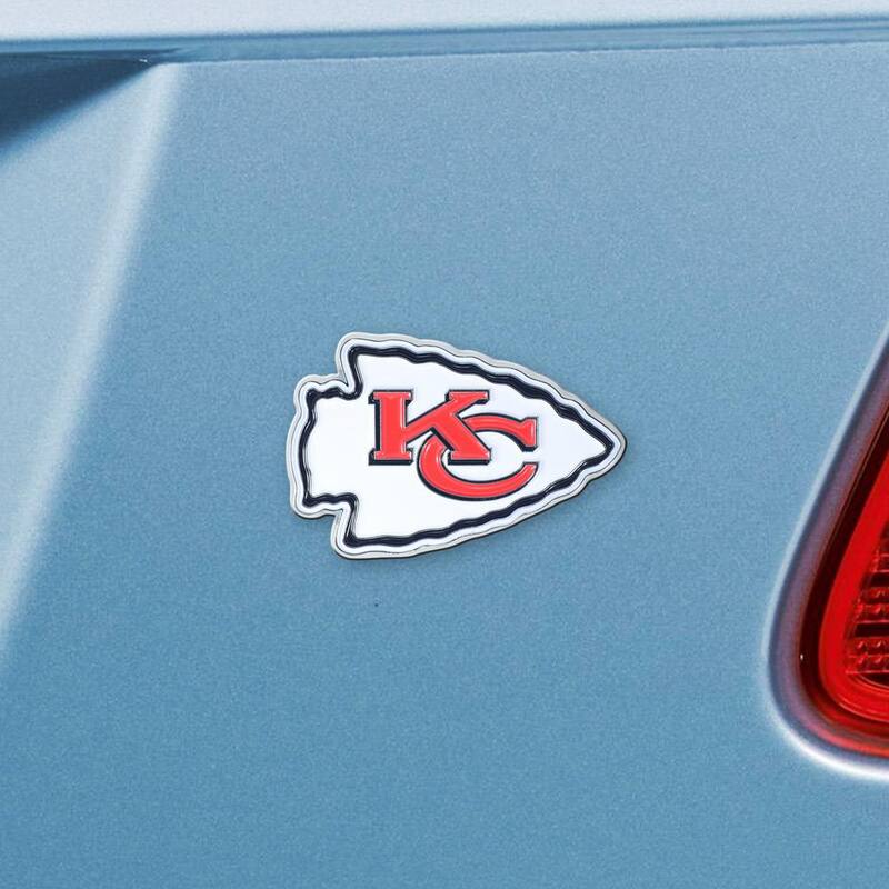 FANMATS NFL - Kansas City Chiefs 3D Molded Full Color Metal Emblem - 22572