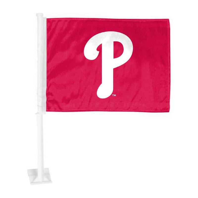 FANMATS MLB - Philadelphia Phillies Car Flag Large 1-Piece 11 in. x 14 in. - 40718