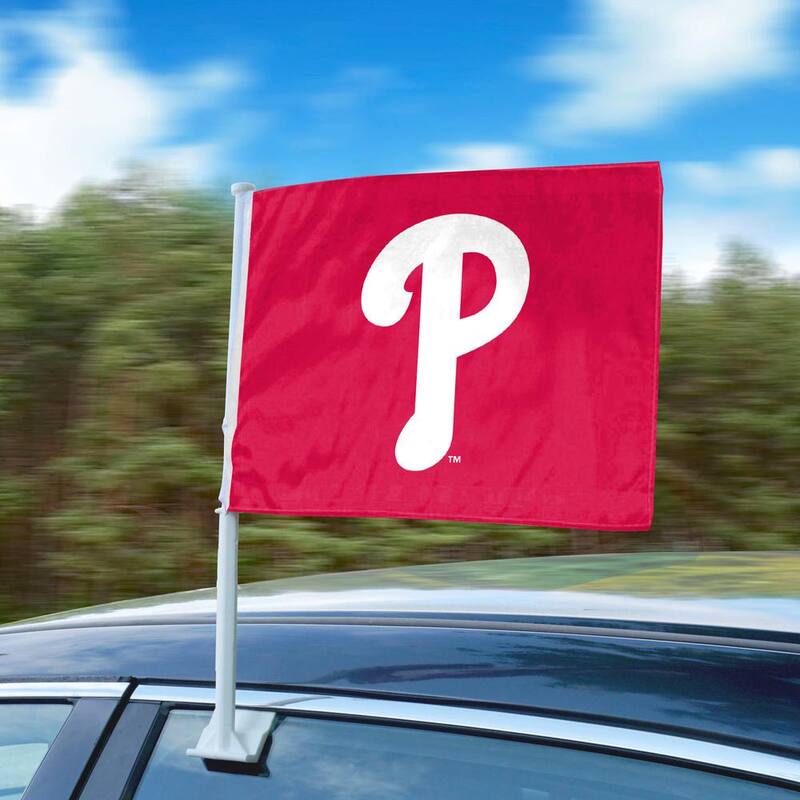 FANMATS MLB - Philadelphia Phillies Car Flag Large 1-Piece 11 in. x 14 in. - 40718