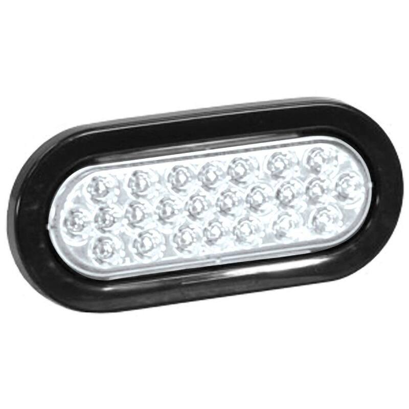 Buyers Products Company 6 in. LED Recessed Warning Flash Strobe Light for Work Truck - SL65CO