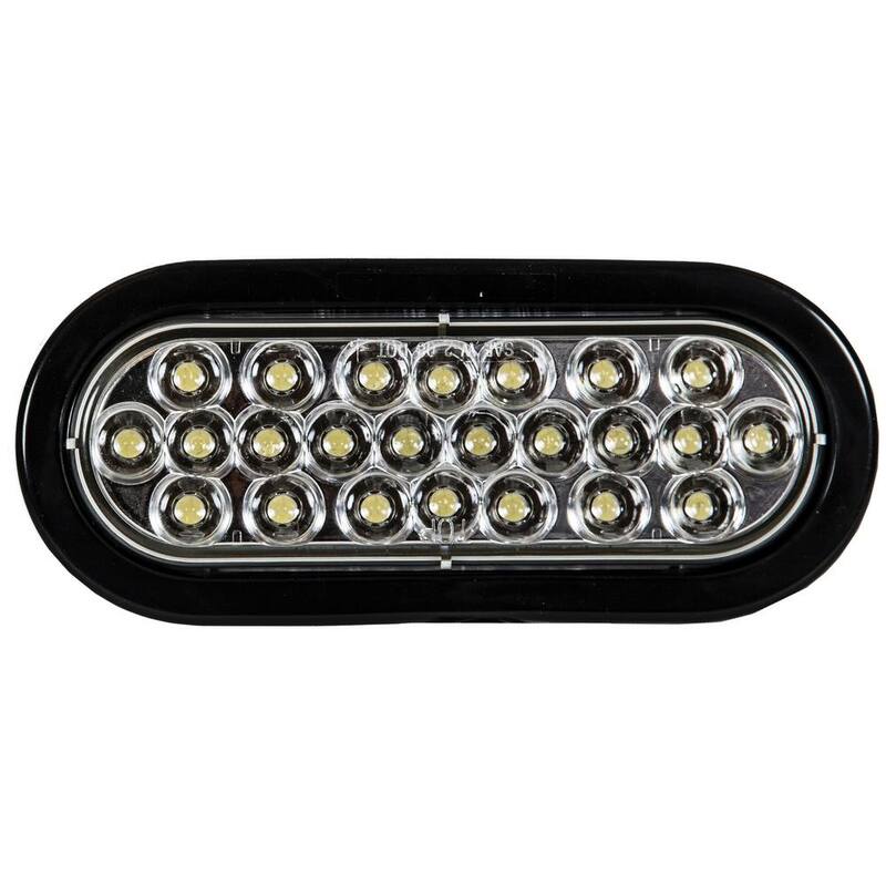 Buyers Products Company 6 in. LED Recessed Warning Flash Strobe Light for Work Truck - SL65CO
