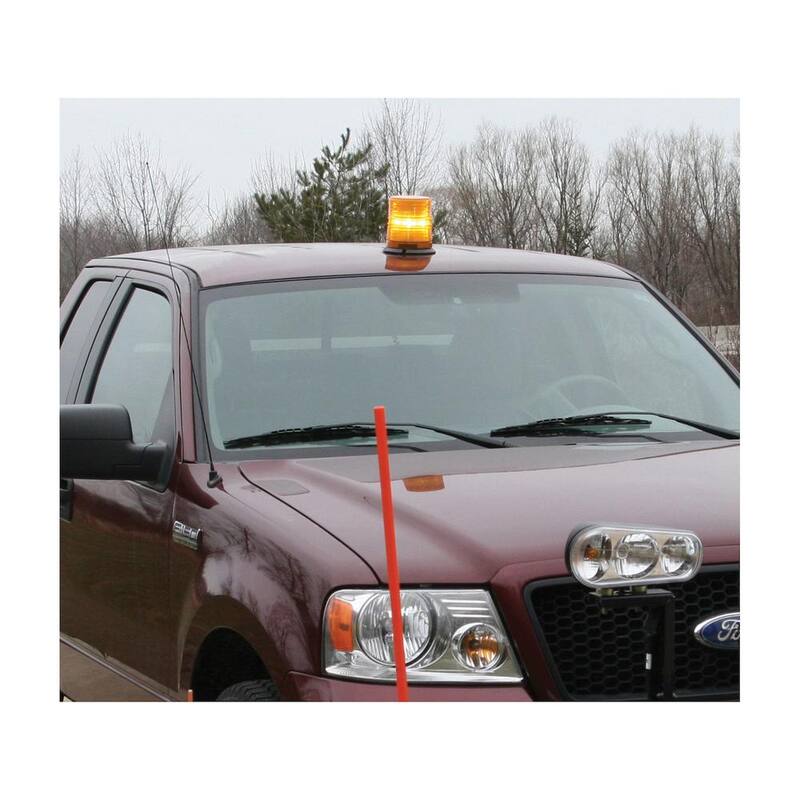 Buyers Products Company 6.5 in. x 6.5 in. LED Emergency Warning Work Truck Beacon Strobe Light - SL665A