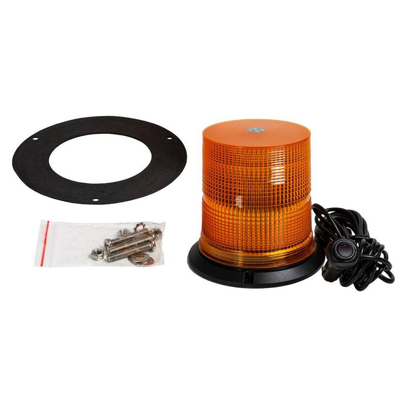 Buyers Products Company 6.5 in. x 6.5 in. LED Emergency Warning Work Truck Beacon Strobe Light - SL665A