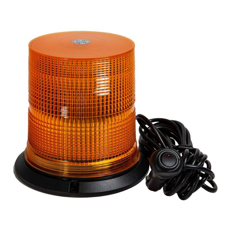 Buyers Products Company 6.5 in. x 6.5 in. LED Emergency Warning Work Truck Beacon Strobe Light - SL665A