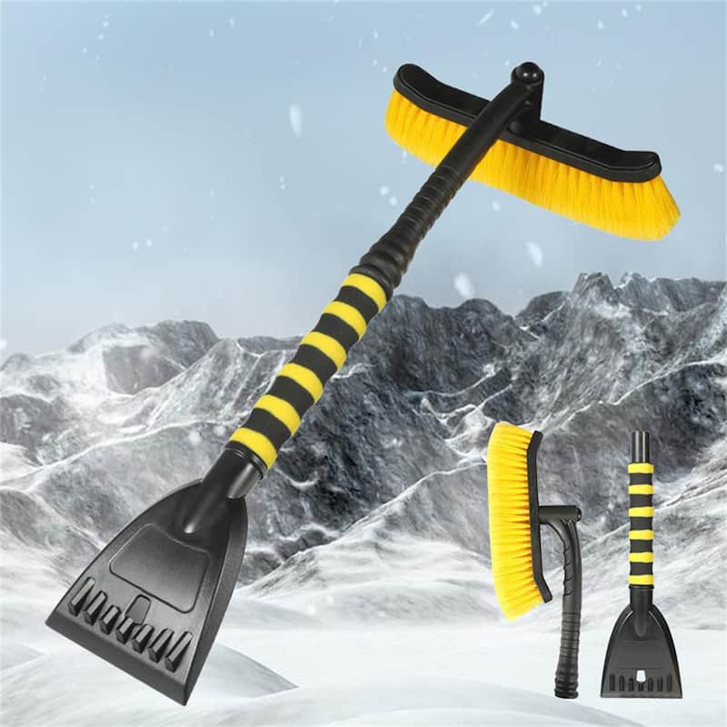 Shatex Snow Brush with Ice Scraper Sets for Car Windshield - X0039ML6OB