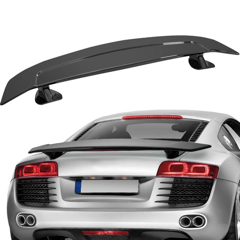 VEVOR GT Wing Car Spoiler, 46.3 in. Universal Spoiler, Compatible with most Sedans and Coupes, ABS, Car Rear Spoiler Wing - TYXWYABS46INXC430V0-0807