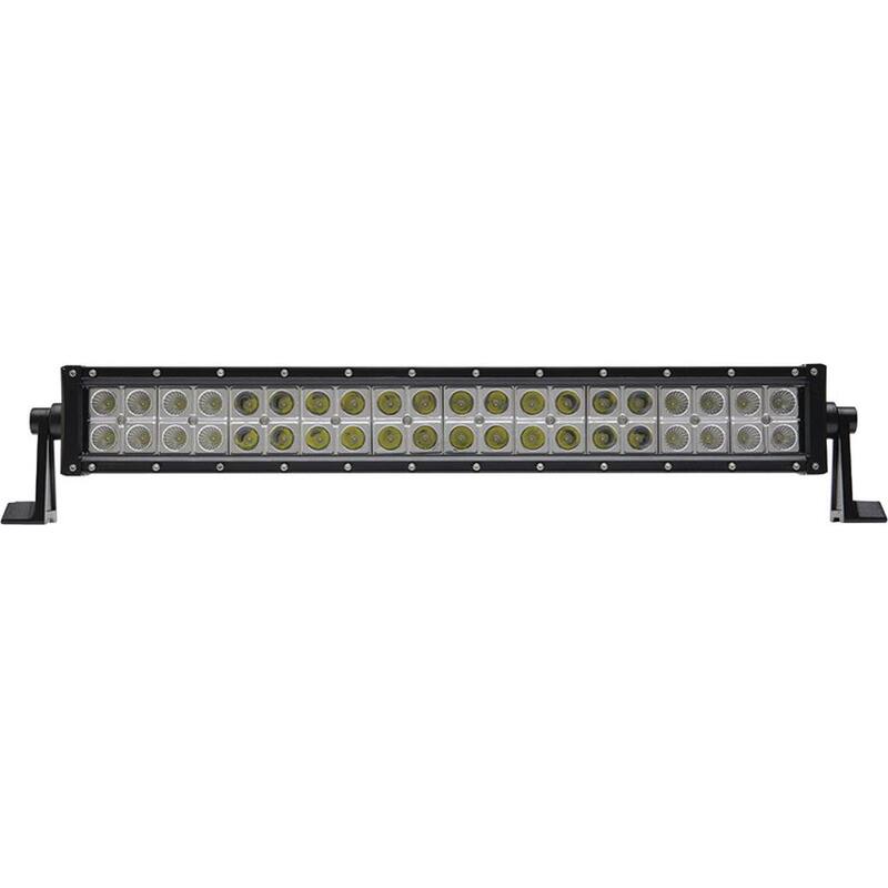 Seachoice 21.26 in. 12-Volt/24-Volt LED Spot/Flood Light Bar, 40 LEDs, Black Housing - 51671