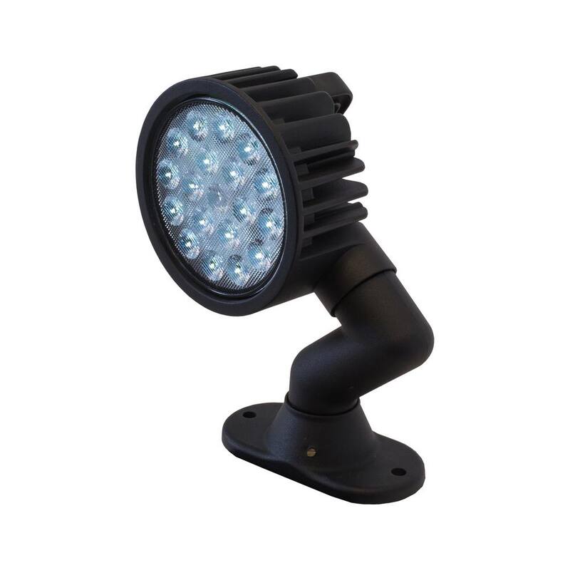 Buyers Products Company 5 in. Truck Articulating Vehicle UTV Mount LED Spot Work Light - 1492146