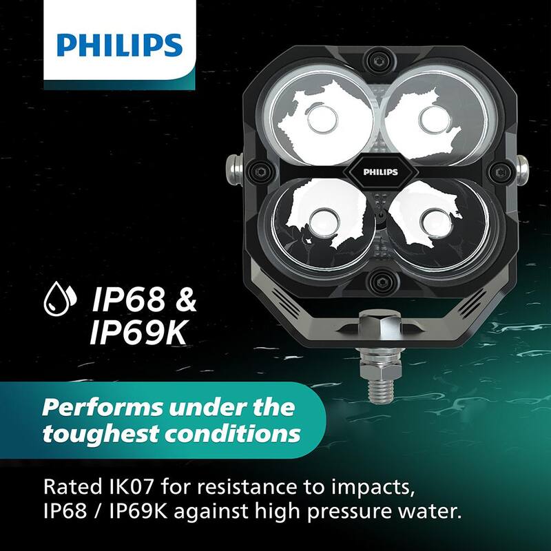 Philips Ultinon Drive LED Pod 3 in. Cube Spot - UD5001CX1