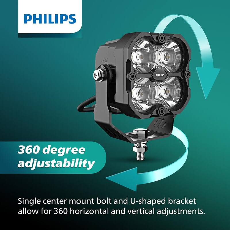 Philips Ultinon Drive LED Pod 3 in. Cube Spot - UD5001CX1