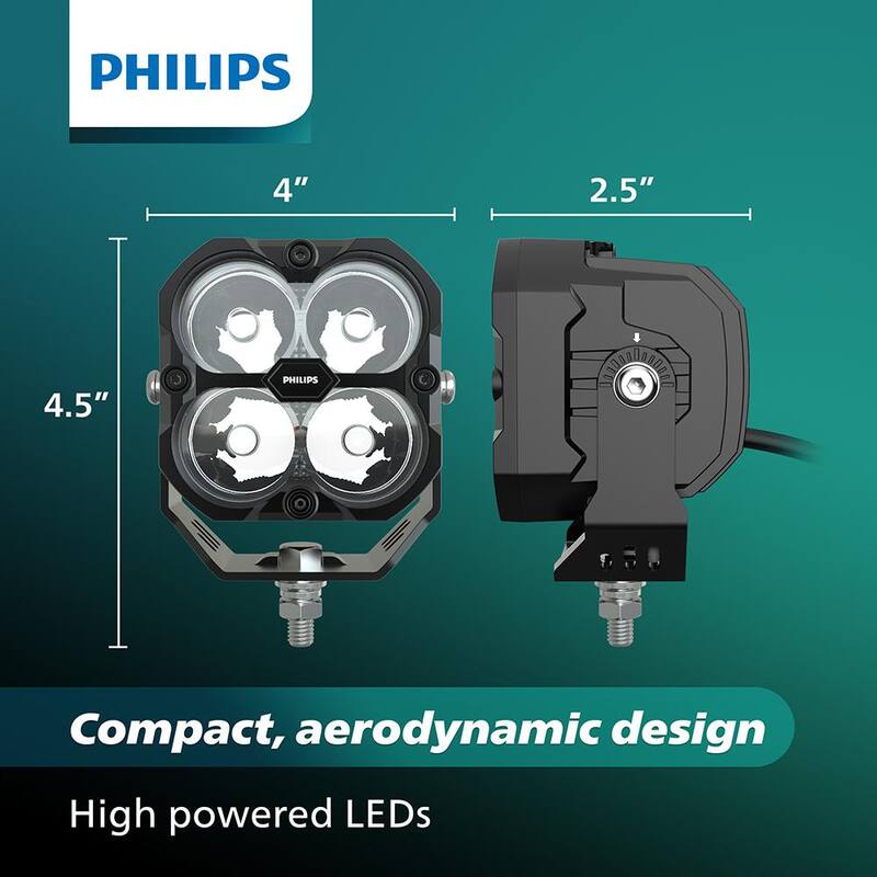 Philips Ultinon Drive LED Pod 3 in. Cube Spot - UD5001CX1