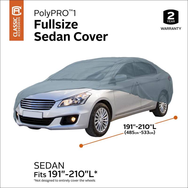 Classic Accessories Full-Size Sedan Car Cover - 10-010-051001-00