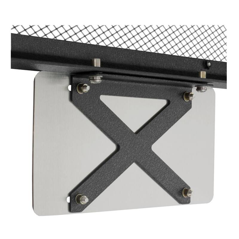 Aries Pro Series Grille Guard License Plate Bracket - 85-0000