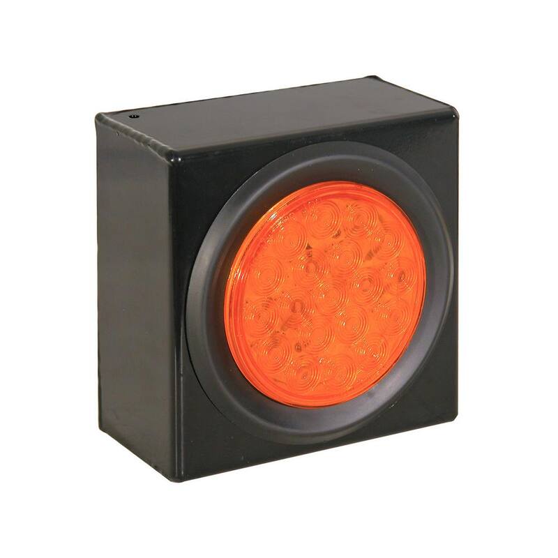 Buyers Products Company 4 in. LED Emergency Warning Flash Quad Strobe Light Work Truck - SL41AR
