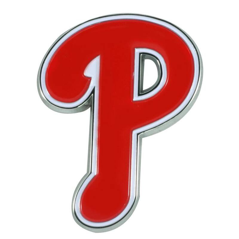 FANMATS MLB - Philadelphia Phillies 3D Metal Color Emblem - 26673