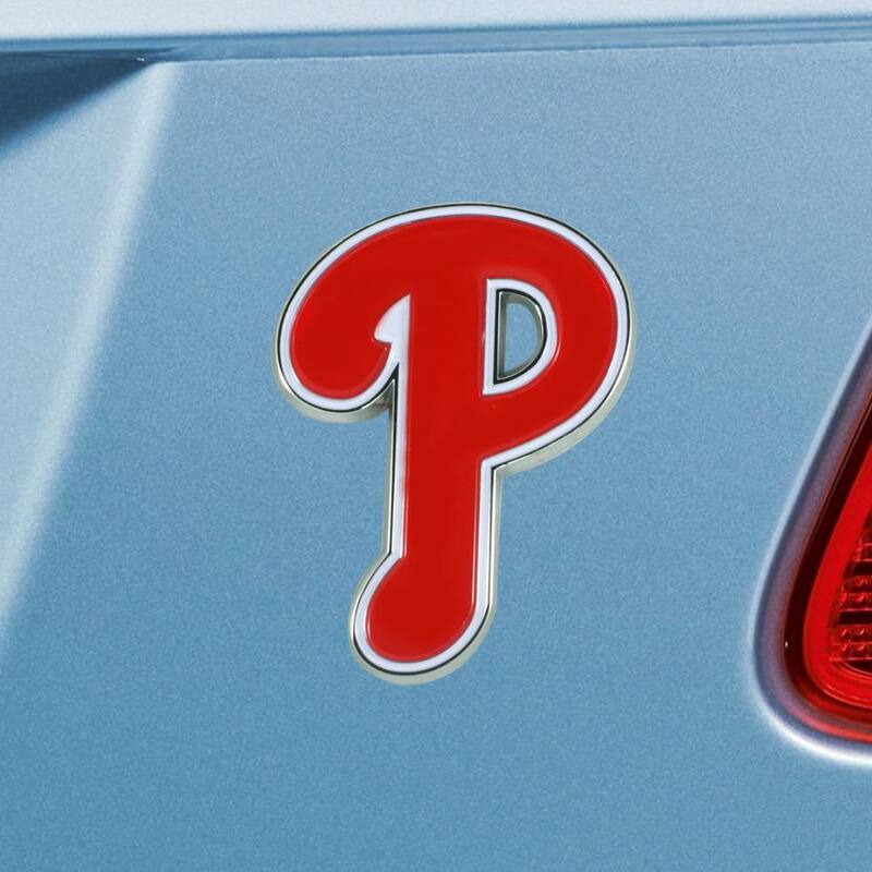 FANMATS MLB - Philadelphia Phillies 3D Metal Color Emblem - 26673