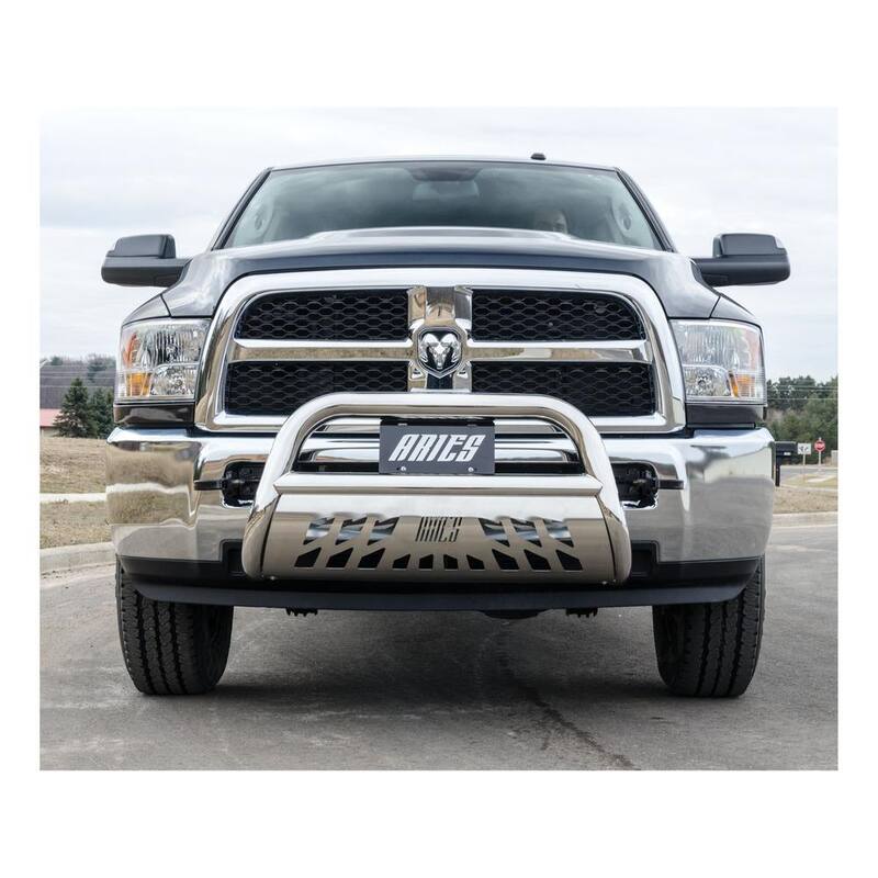Aries 3" Bull Bar License Plate Bracket - 35-0000
