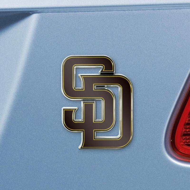 FANMATS MLB - San Diego Padres 3D Metal Color Emblem - 26693