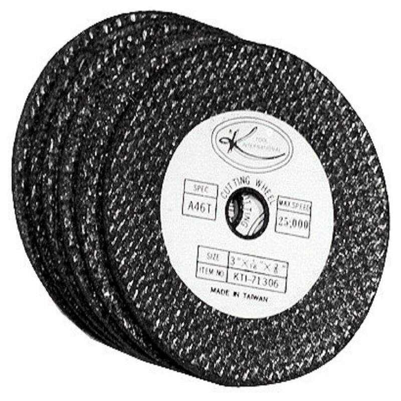 K Tool International 3 in. x 1/16 in. Cut-Off Wheel (6-Pack) - KTI71306