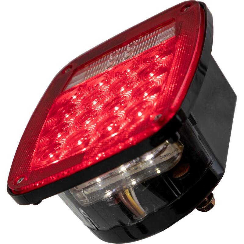 Buyers Products Company Driver Side 5.75 in. Stop/Turn/Tail Light License Plate Light - 5626738