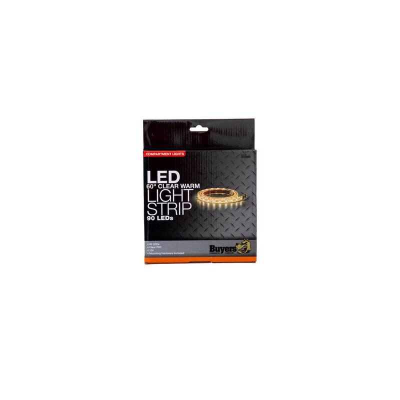 Buyers Products Company 60 in. LED Light Strip Pick Up Truck Bed Tailgates Clear Warm - 5626090