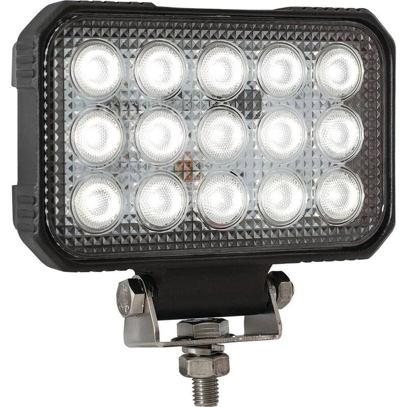 Buyers Products Company 6 in. Truck ATV UTV Vehicle Boat Mount LED Spot Work Light Bar - 1492190