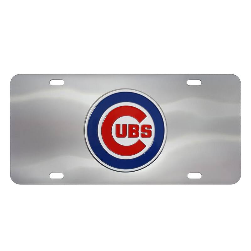 FANMATS MLB - Chicago Cubs Diecast License Plate - 26880