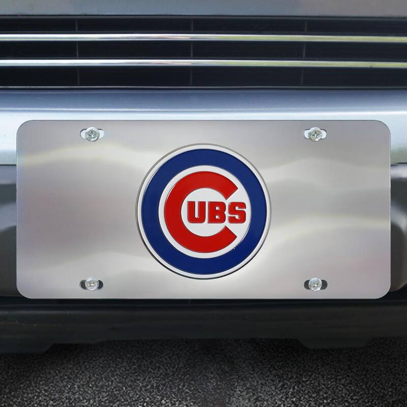 FANMATS MLB - Chicago Cubs Diecast License Plate - 26880