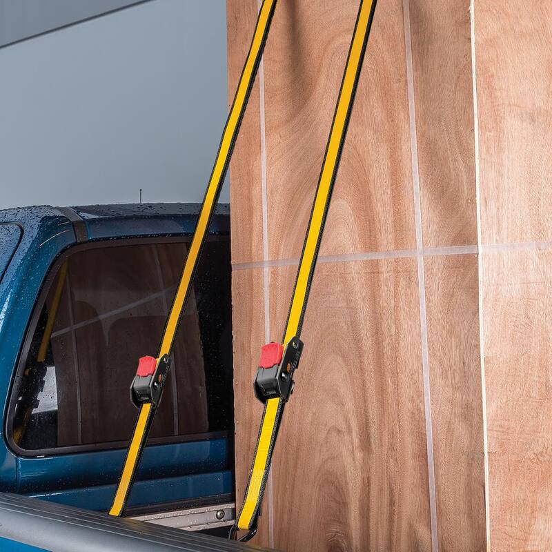 CAT 16 ft. x 1 in. 400 lbs. Cambuckle Tie-Down Straps (4-Piece) - 980178N