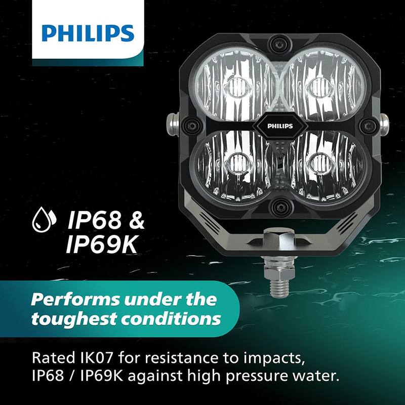Philips Ultinon Drive LED Pod 3 in. Cube Driving - UD5002CX1