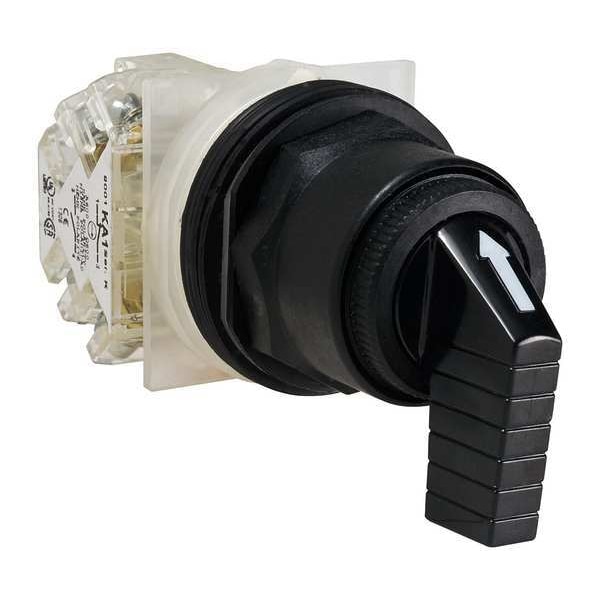 Interruptor selector no iluminado Schneider Electric, Cam C, palanca extensa - 9001SKS53FBH13