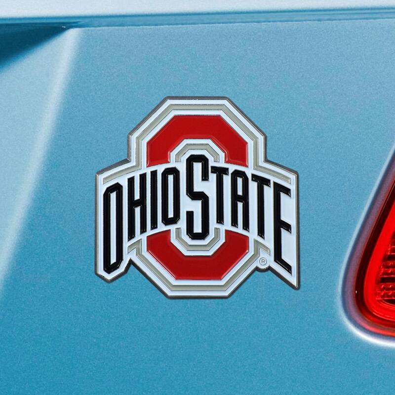 FANMATS 3 in. x 3.2 in. NCAA Ohio State University Color Emblem - 22237