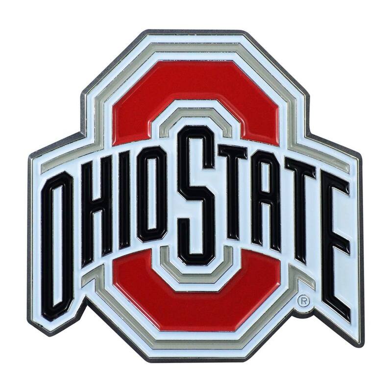 FANMATS 3 in. x 3.2 in. NCAA Ohio State University Color Emblem - 22237