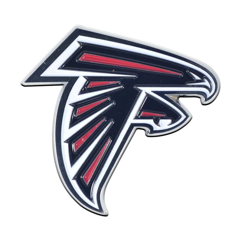 FANMATS NFL - Atlanta Falcons 3D Molded Full Color Metal Emblem - 22530