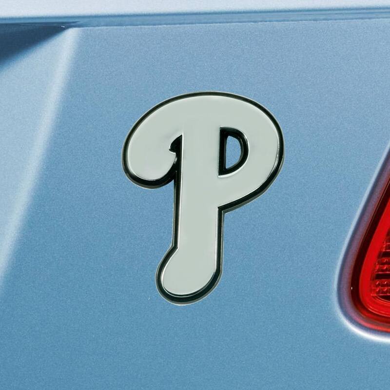 FANMATS MLB - Philadelphia Phillies 3D Auto Chromed Metal Emblem - 26680
