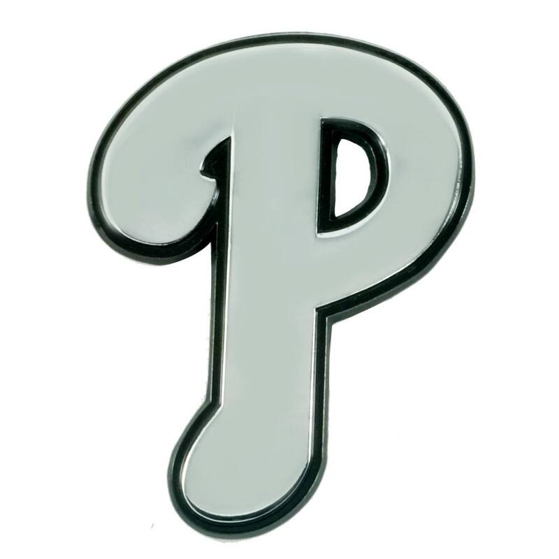 FANMATS MLB - Philadelphia Phillies 3D Auto Chromed Metal Emblem - 26680