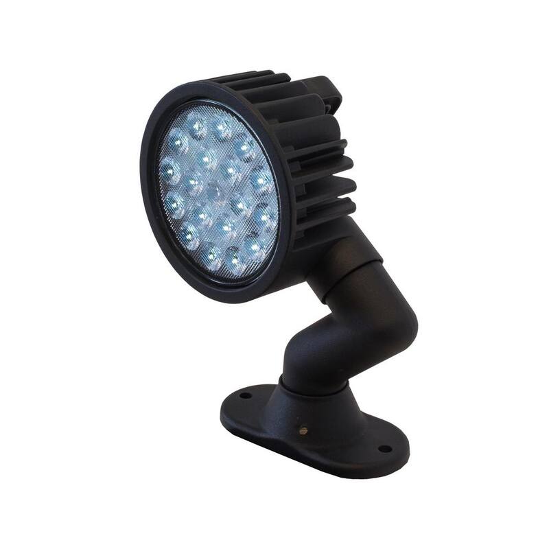 Buyers Products Company 5 in. Truck Articulating Vehicle UTV Mount LED Flood Work Light - 1492145
